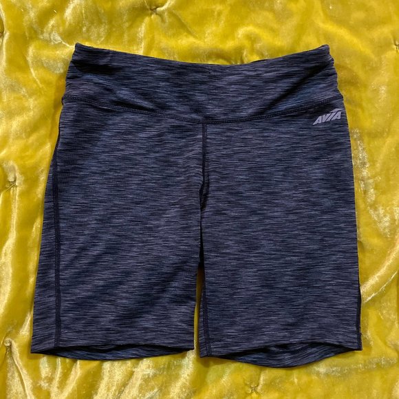 Black and charcoal Biker running spandex Shorts - Picture 3 of 7